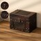 Decorative Vintage Wooden Index and Recipe Card Box – Rustic Organizer, Farmhouse Kitchen Decor, Ideal for Kitchen Countertops - Perfect Gift for Women, Weddings, and Bridal Showers